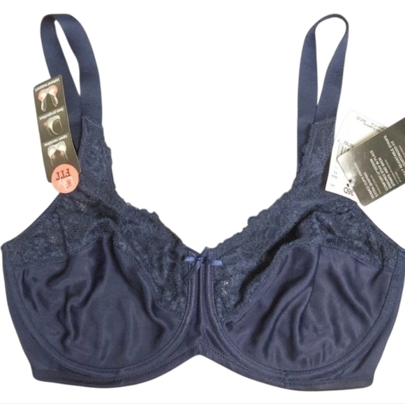 LILYETTE BY BALI MINIMIZER UNDERWIRE BRA SIZE 36D - Picture 1 of 8